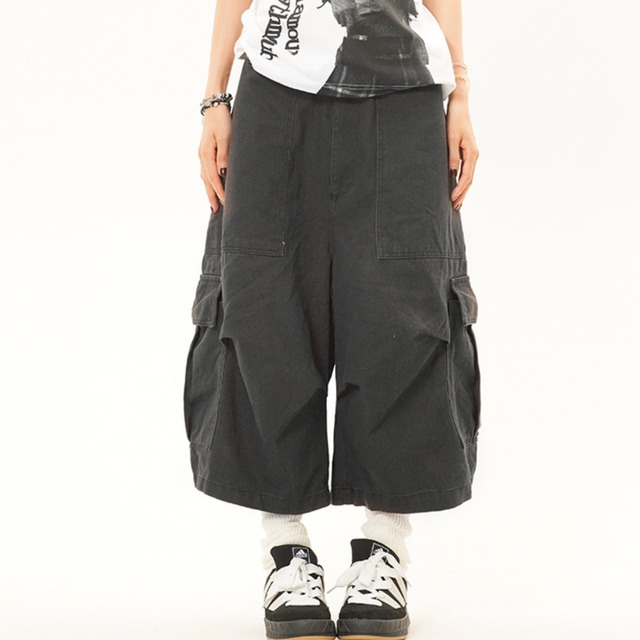 cargo cropped pants　カーゴクロップドパンツ　J0374