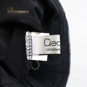 社交ダンス 衣装 トップス ブラウス クリエイトサン 黒 レッスン 練習着 ブラック系 レース Create-Sun 真っ黒 透け感 発表会 イベント スリーブトップス フィット感 おしゃれ ストレッチ性 シンプル デザイン