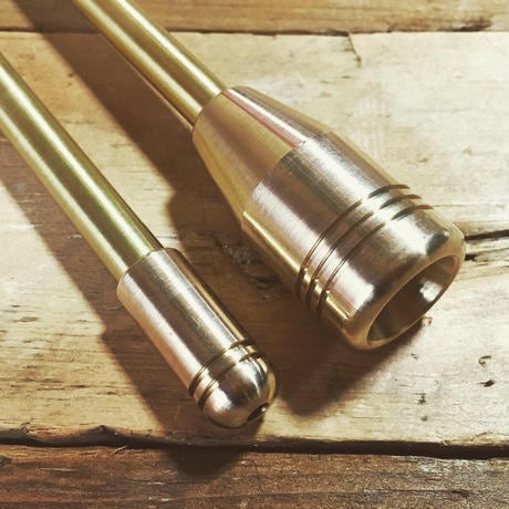 野良道具製作所 ALL真鍮製火吹き棒「野良ブラスター」【ロングver.】 3