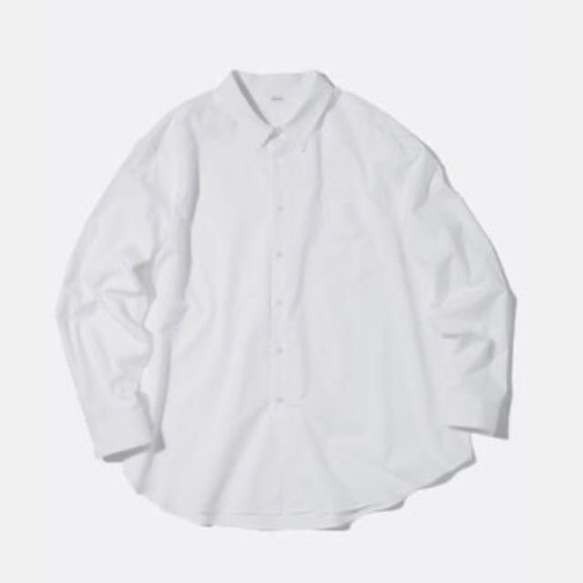 【THE DAY】STANDARD SHIRT_WHITE
