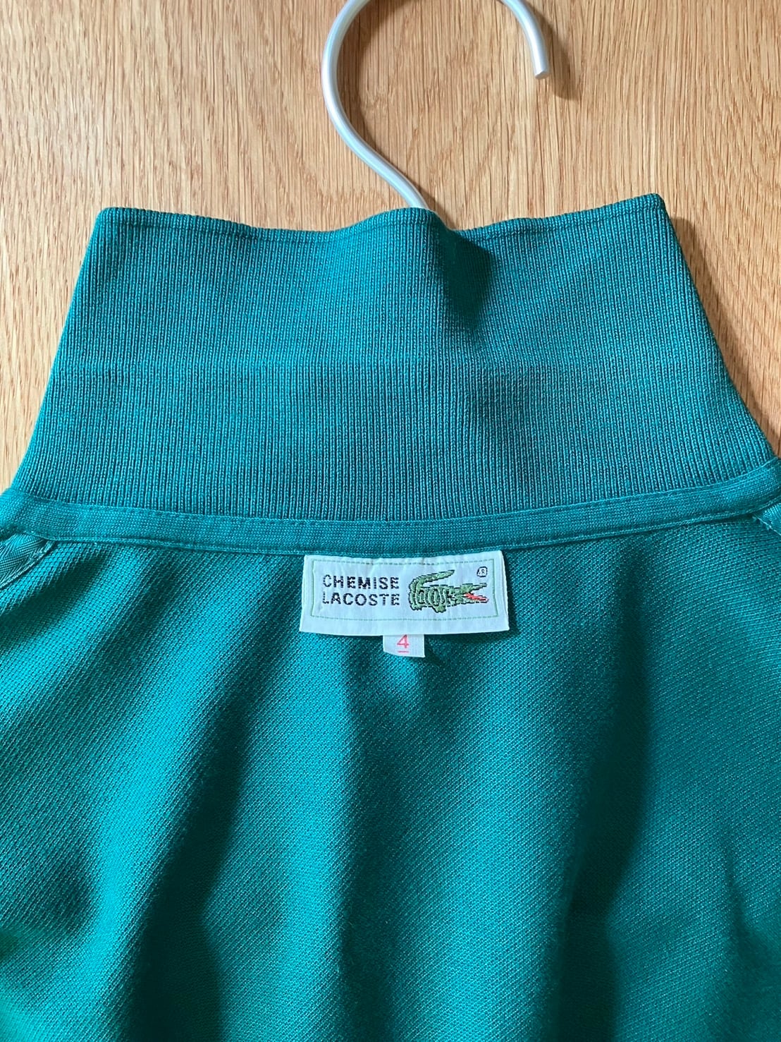 TLS56】80s CHEMISE LACOST シュミーズラコステ 長袖ポロシャツ