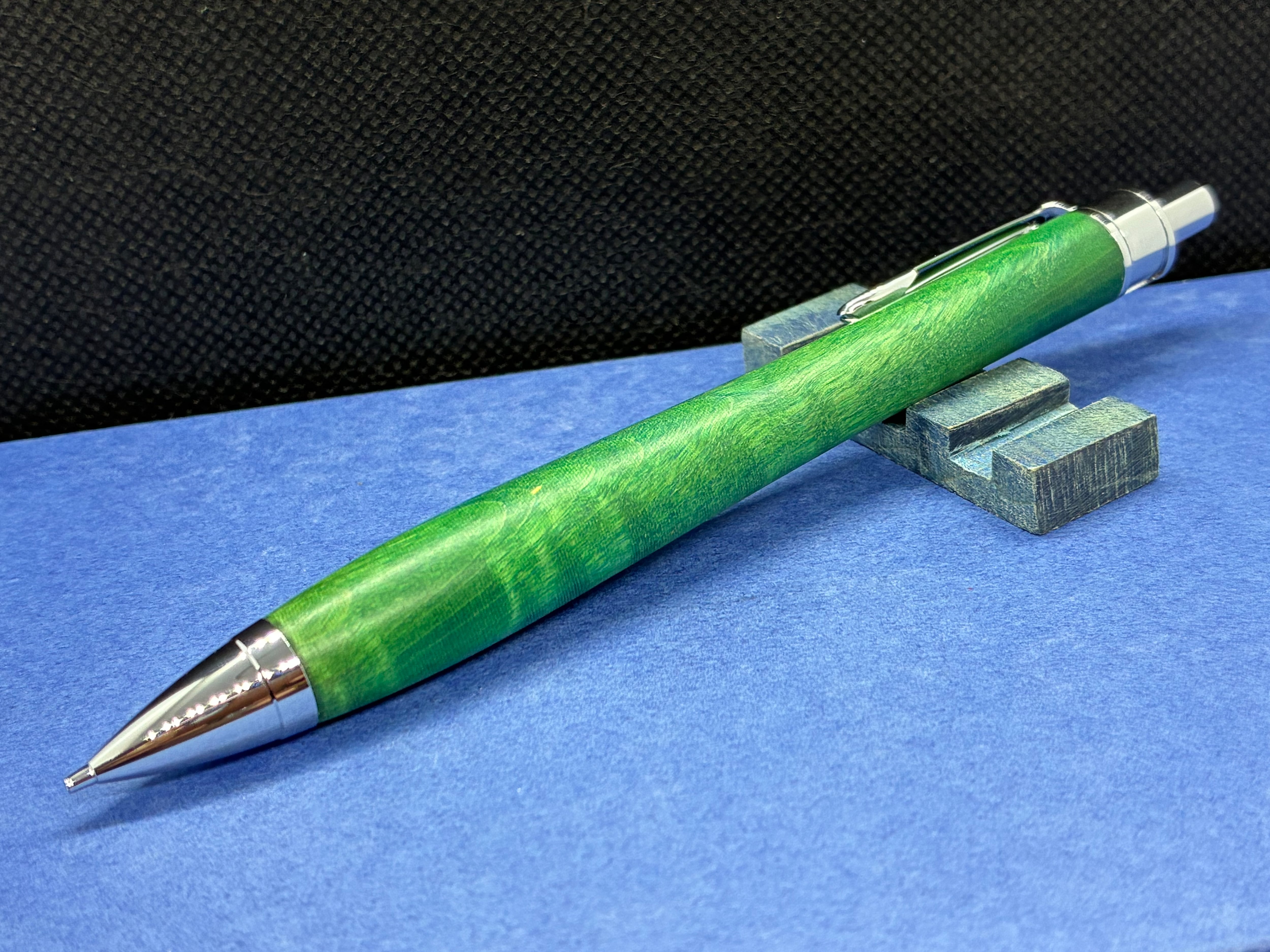 スタビライズドウッド栃 加藤金属 シャーペン0.5mm | 工房 聖