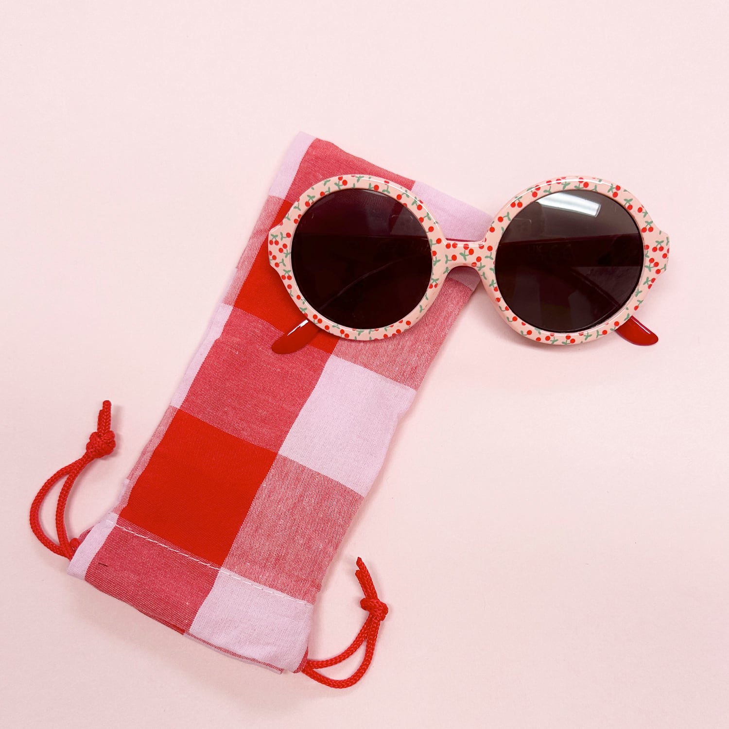 S190CH-Sweet Cherry Sunglasses-RED