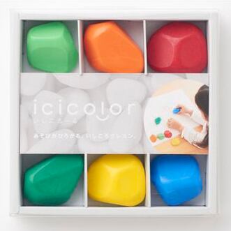 クレヨン　6色セット｜icicolor イシコロール