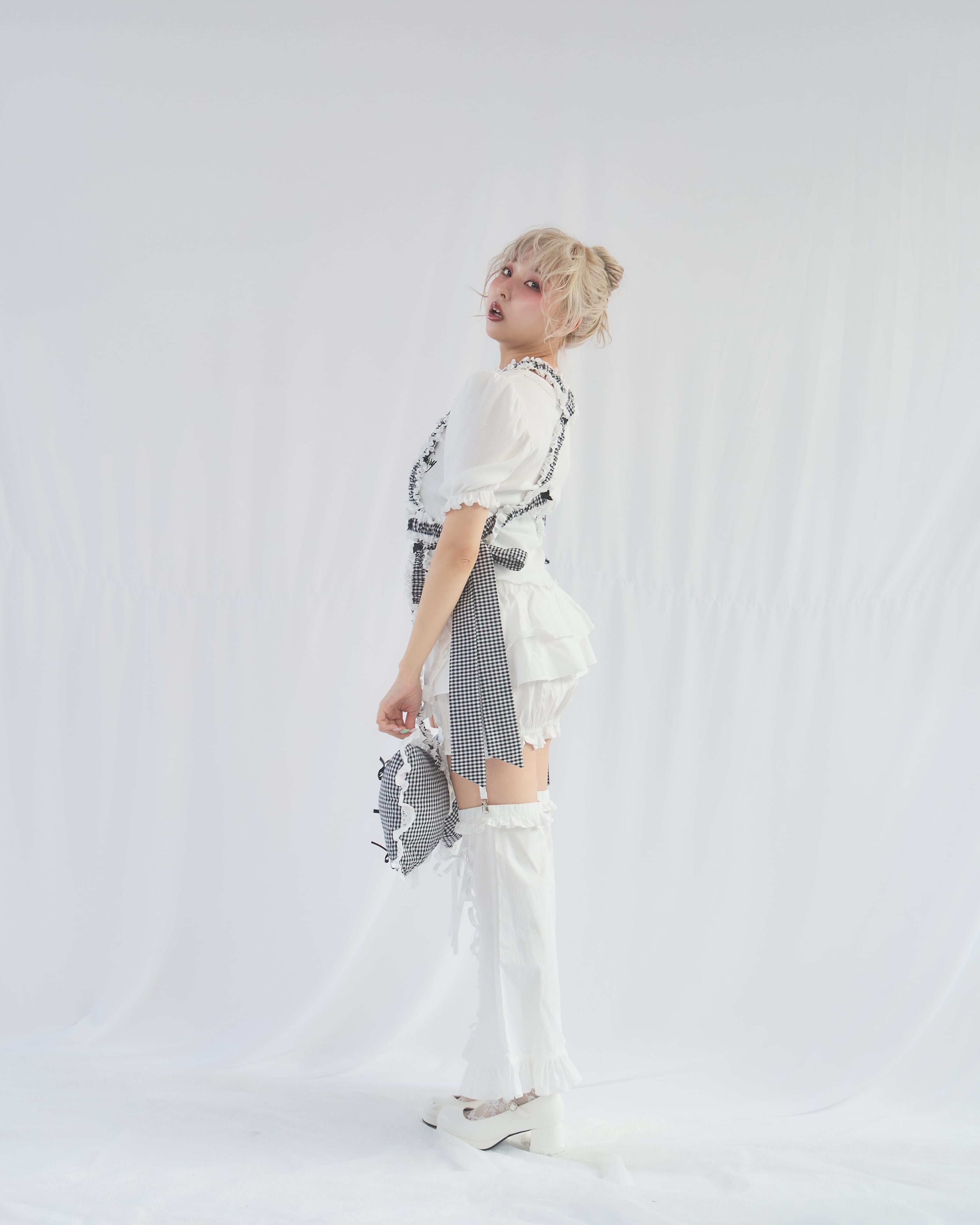 Starry⭐︎フリルレースリボンハーネス | lilLilly official webstore