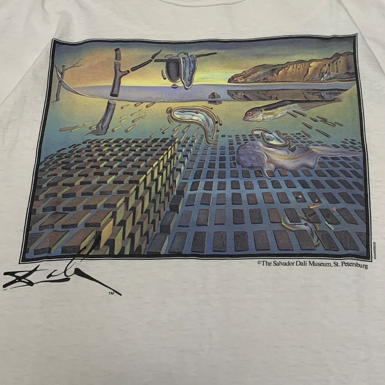 DALI The Persistence of Memory /ダリ 記憶の固執の崩壊 Tシャツ 
