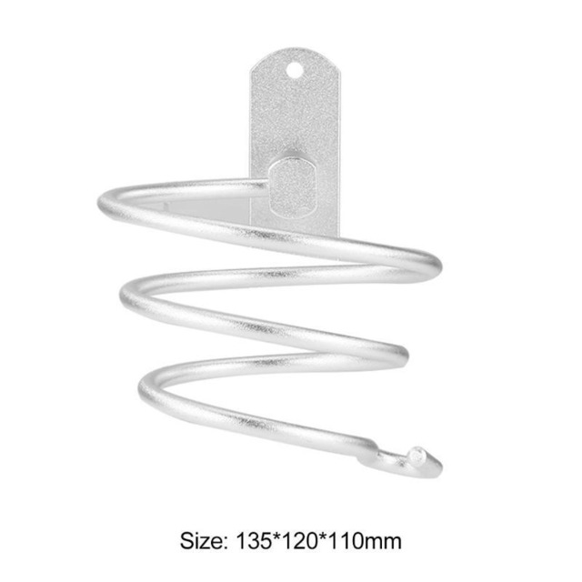 DIY ドライヤーホルダースクリュー シルバー