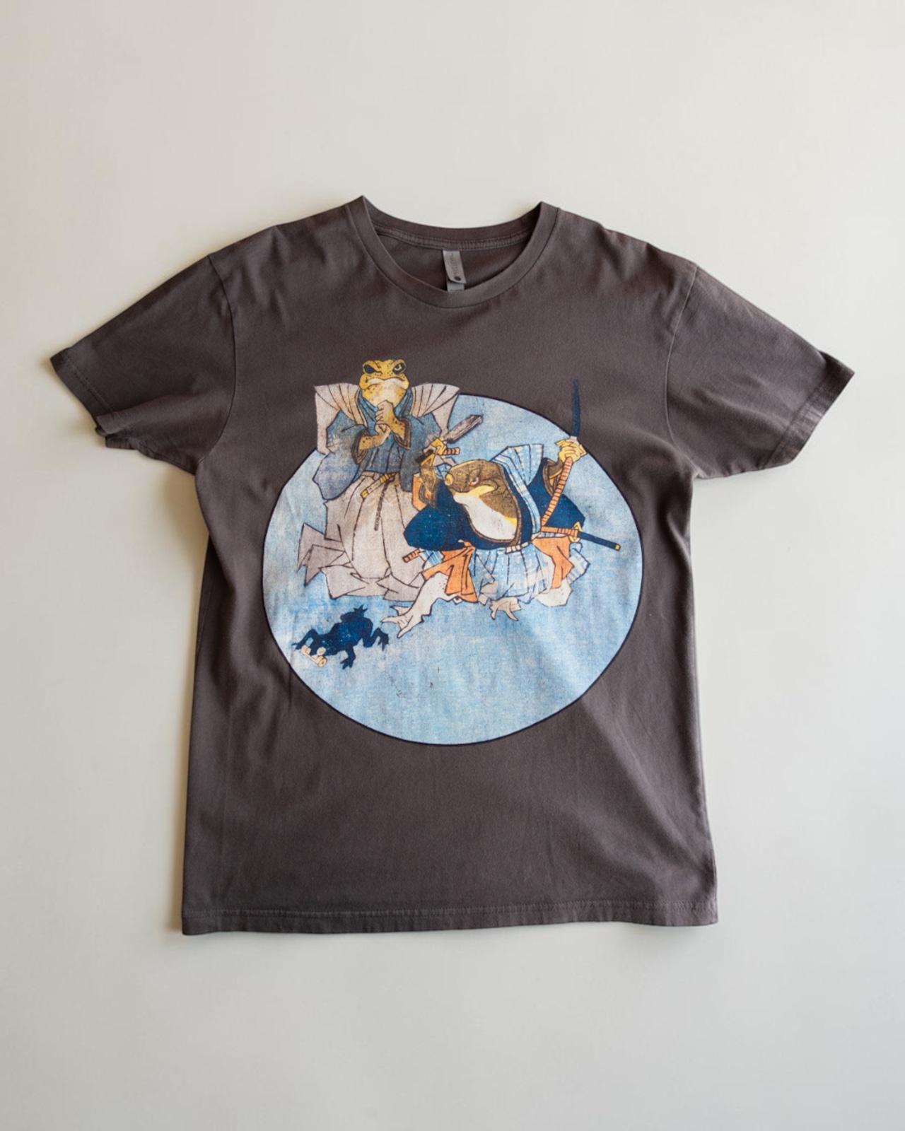 【古着】"歌川国芳” カエル浮世絵 アートTシャツ - 6
