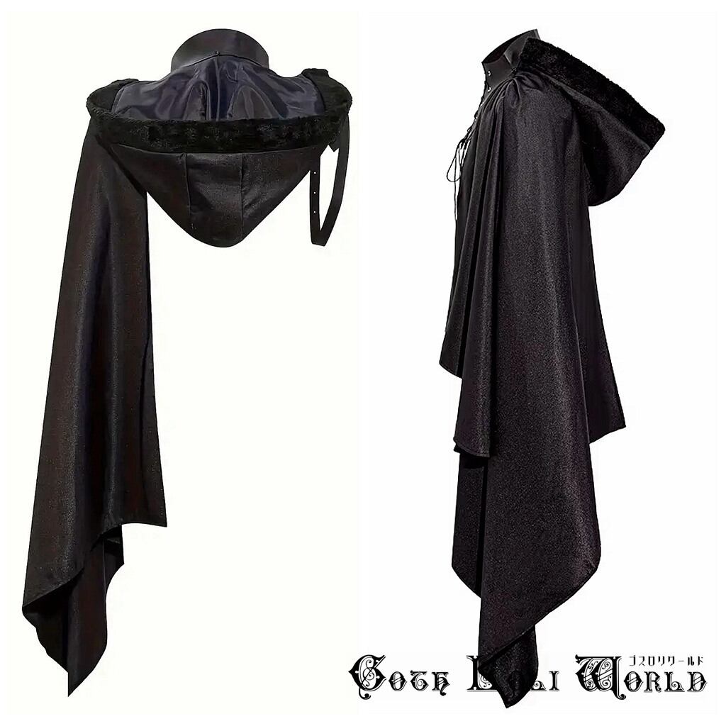 即納/送料無料】CE-CA001 勇者のフード付シングルショール マント