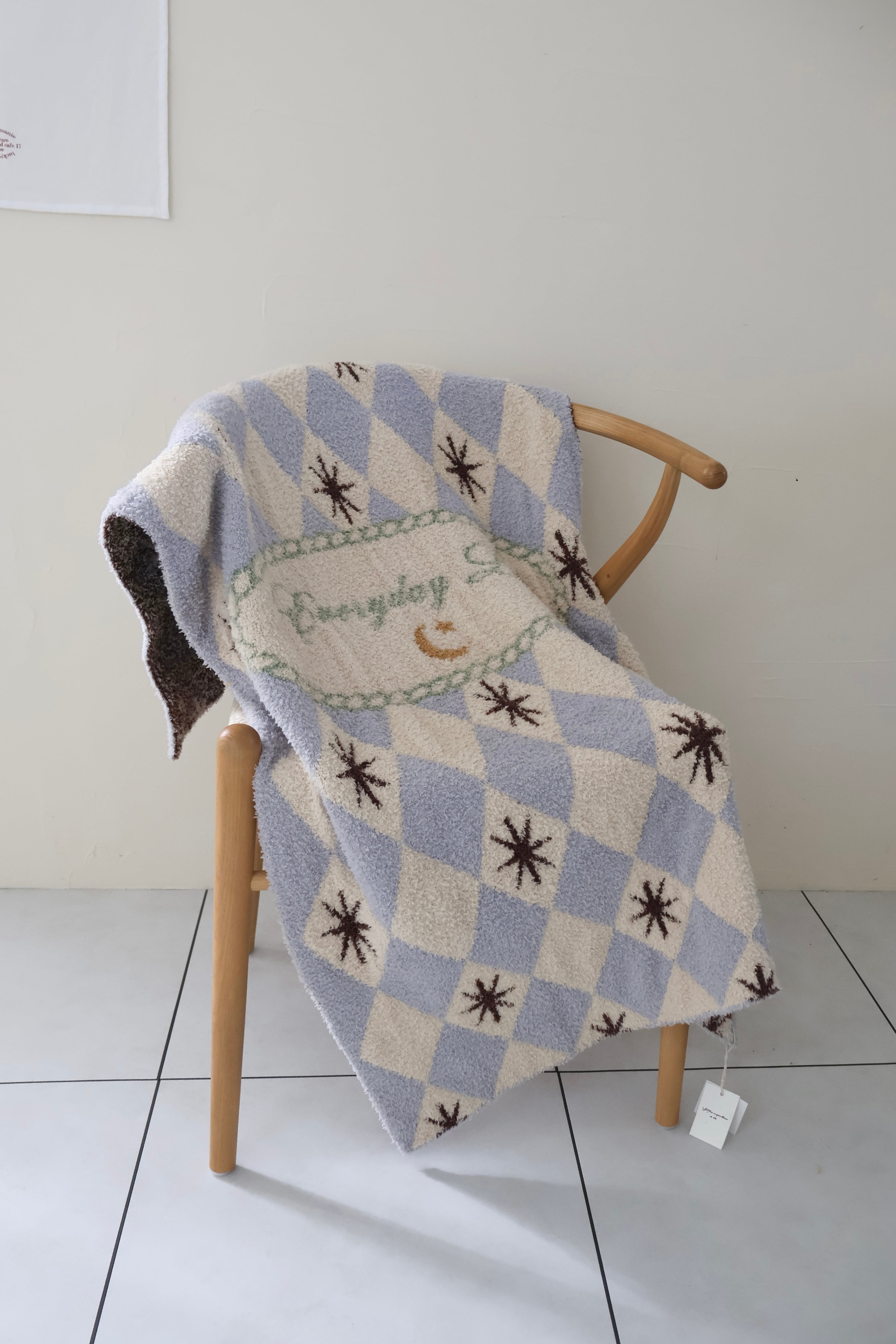 〈即納〉Little cloud blanket/blue BIGサイズ