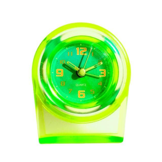 SEIKO 80s Acrylic Pendulum Table Clock