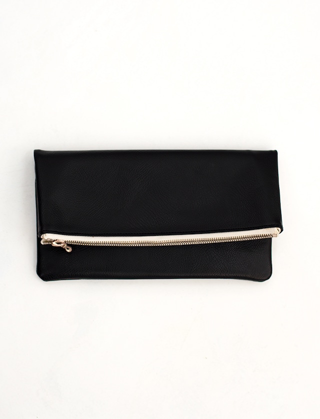 DIGAWEL : LEATHER POUCH / LARGE / BLACK