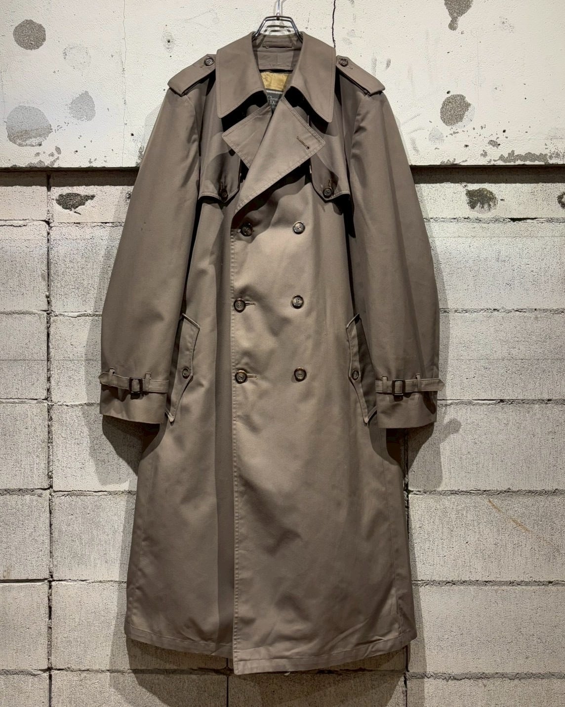 Caka otto】“Christian Dior” “完品” Vintage Trench Coat | Caka(カカ