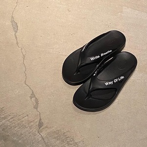 TAKAHIROMIYASHITA The SoloIst.【タカヒロミヤシタ ザ ソロイストflip flop.-the Soloist's Way Of Life.- (sof.0012/BLACK)