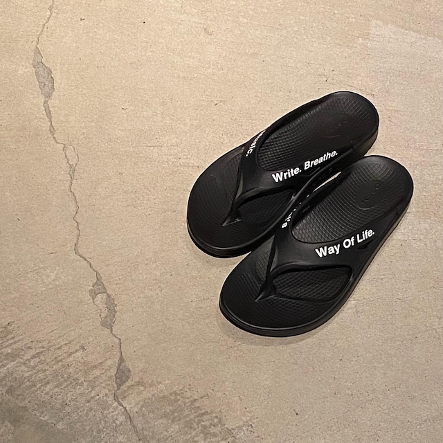 TAKAHIROMIYASHITA The SoloIst.【タカヒロミヤシタ ザ ソロイストflip flop.-the Soloist's Way Of Life.- (sof.0012/BLACK)