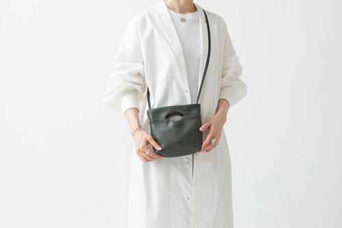 MUJI：2way shoulder bag- S (LODEN)