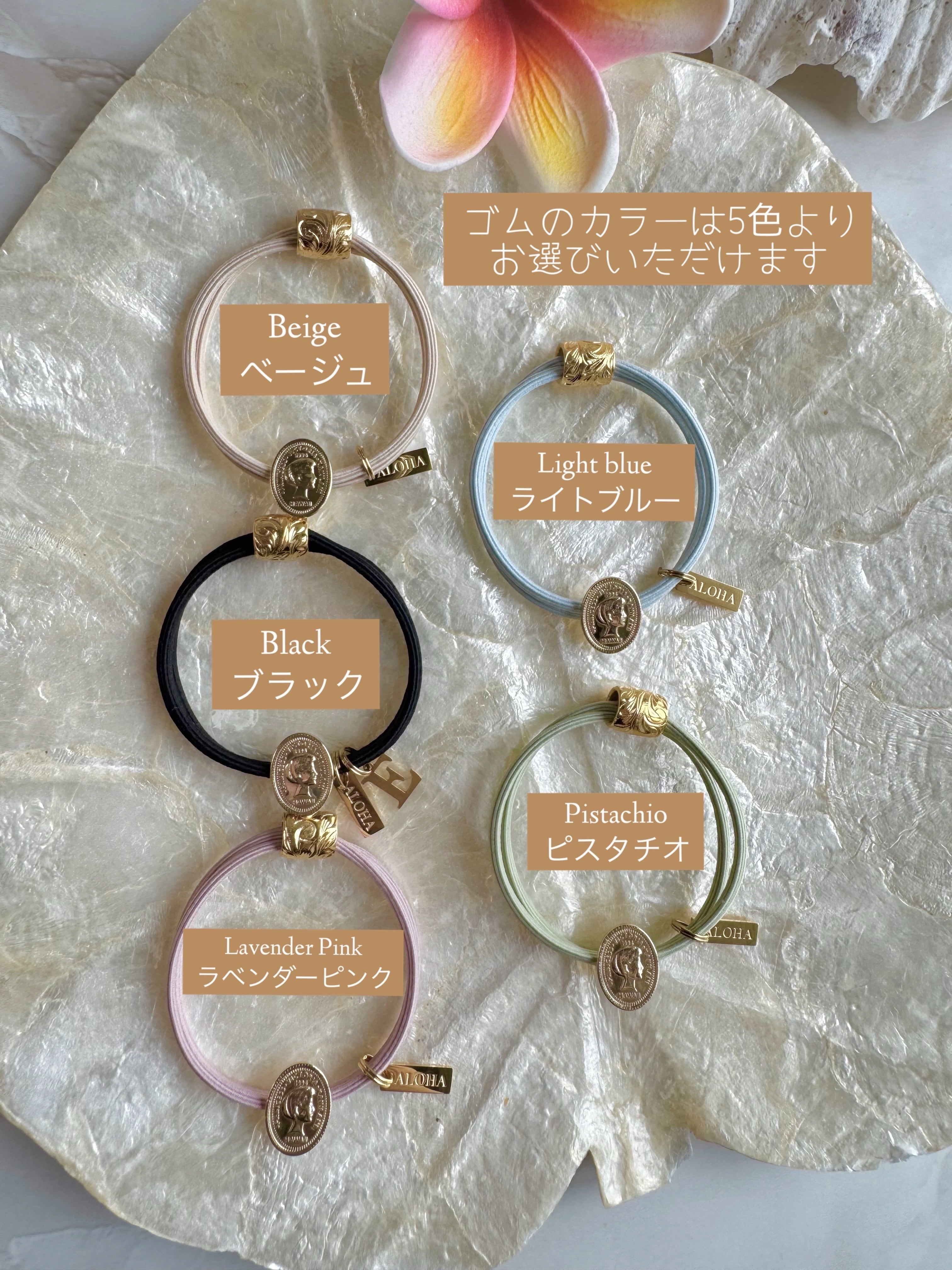 5color】Princess Ka'iulani coin hair accessory Hawaiian jewelry