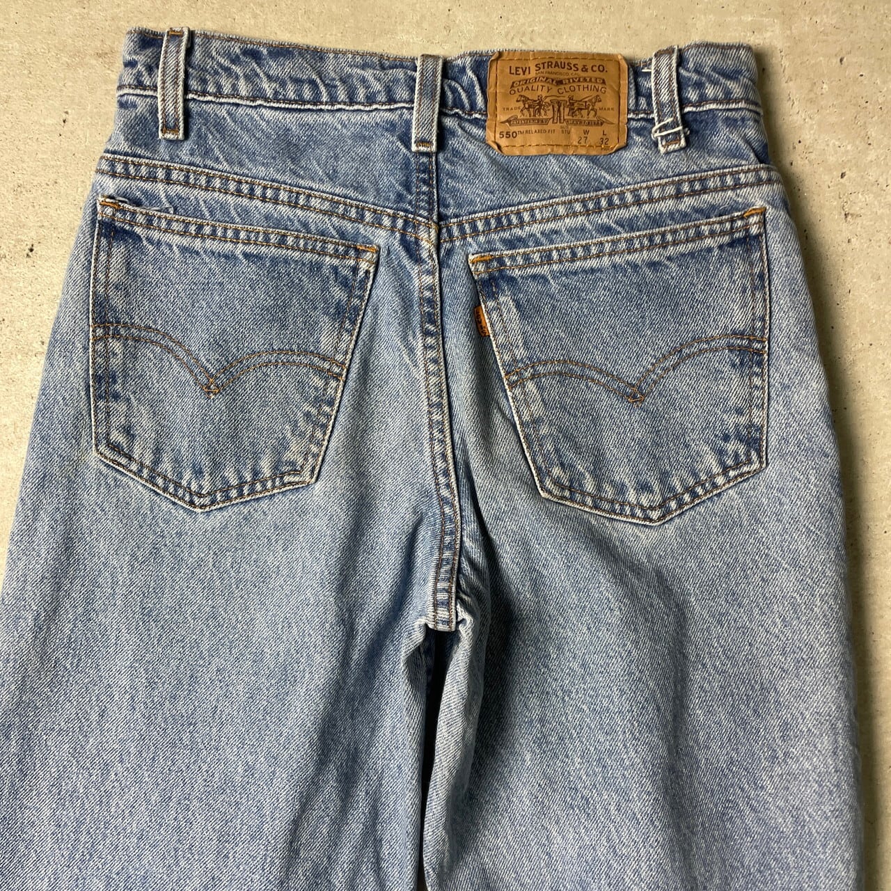 90年代 リーバイス Levi's 550 RELAXED FIT テーパードジーンズ デニム ...