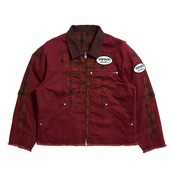 FAKE AS FLOWERS × VANSON / Canvas Bone Jacket