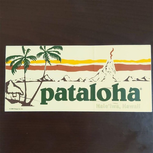 【pa-83】patagonia sticker パタゴニア ステッカー pataloha haleiwa hawaii パタロハ ハレイワ ハワイ