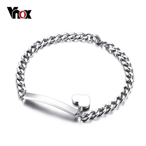 【送料無料】 トレンド ハート ブレスレット バングル レディース ステンレス メタル DY 刻印 40000593