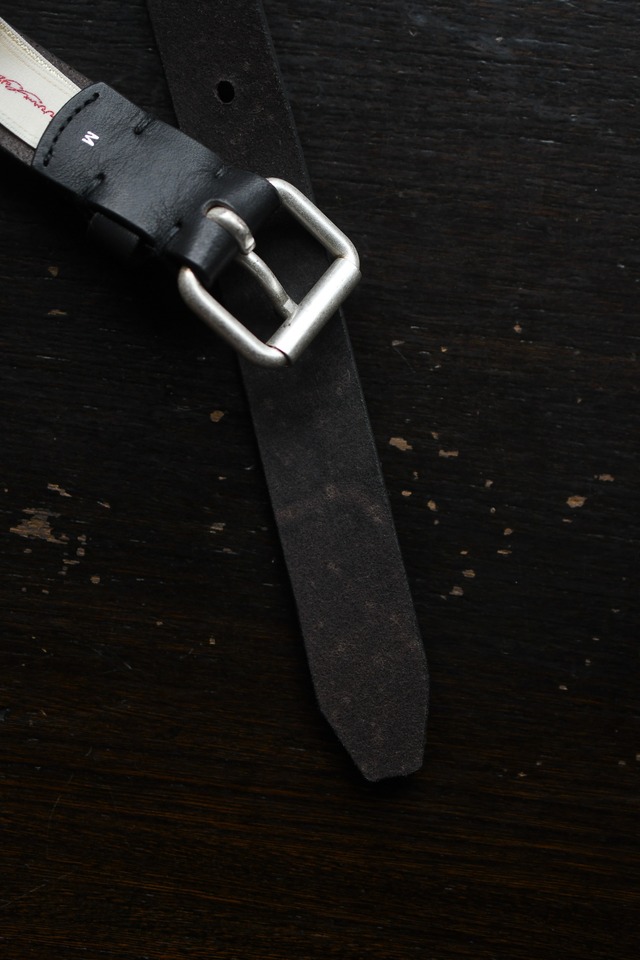 forme / Jodhpurs belt - Itary double butt (Black)