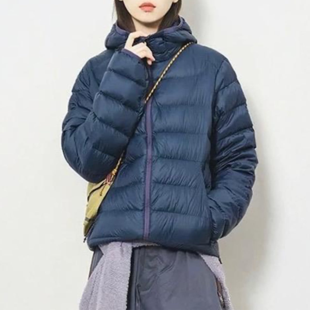 フードダウンジャケット C00904