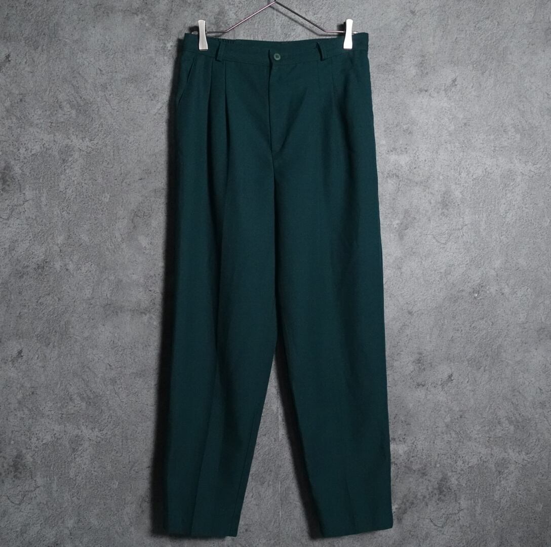 Green 2 tack slacks