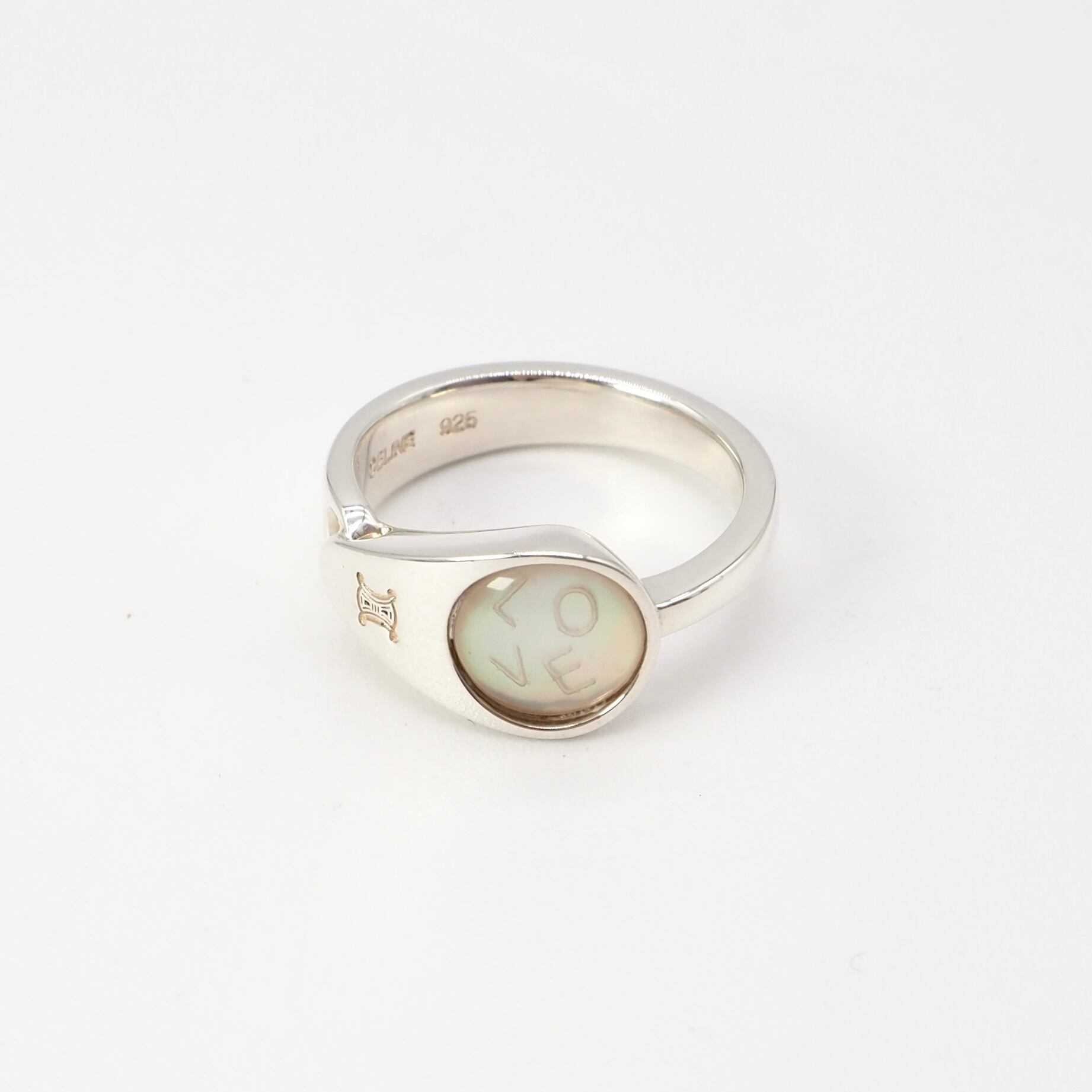 CELINE 約11号 シルバーリング シルバー925 セリーヌ