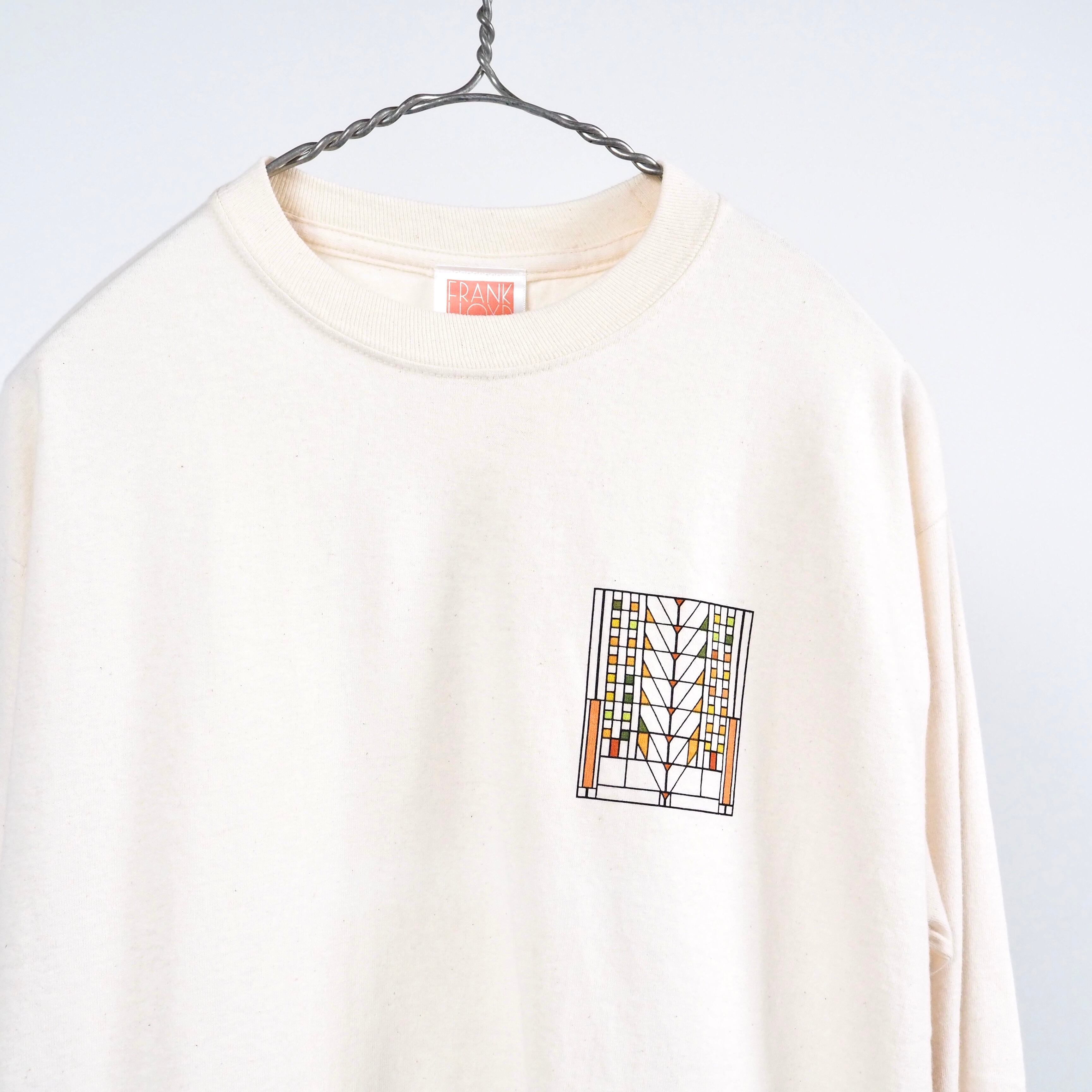 美品】フランクロイドライト ヘインズ Tシャツ アートT ツリーオブ 