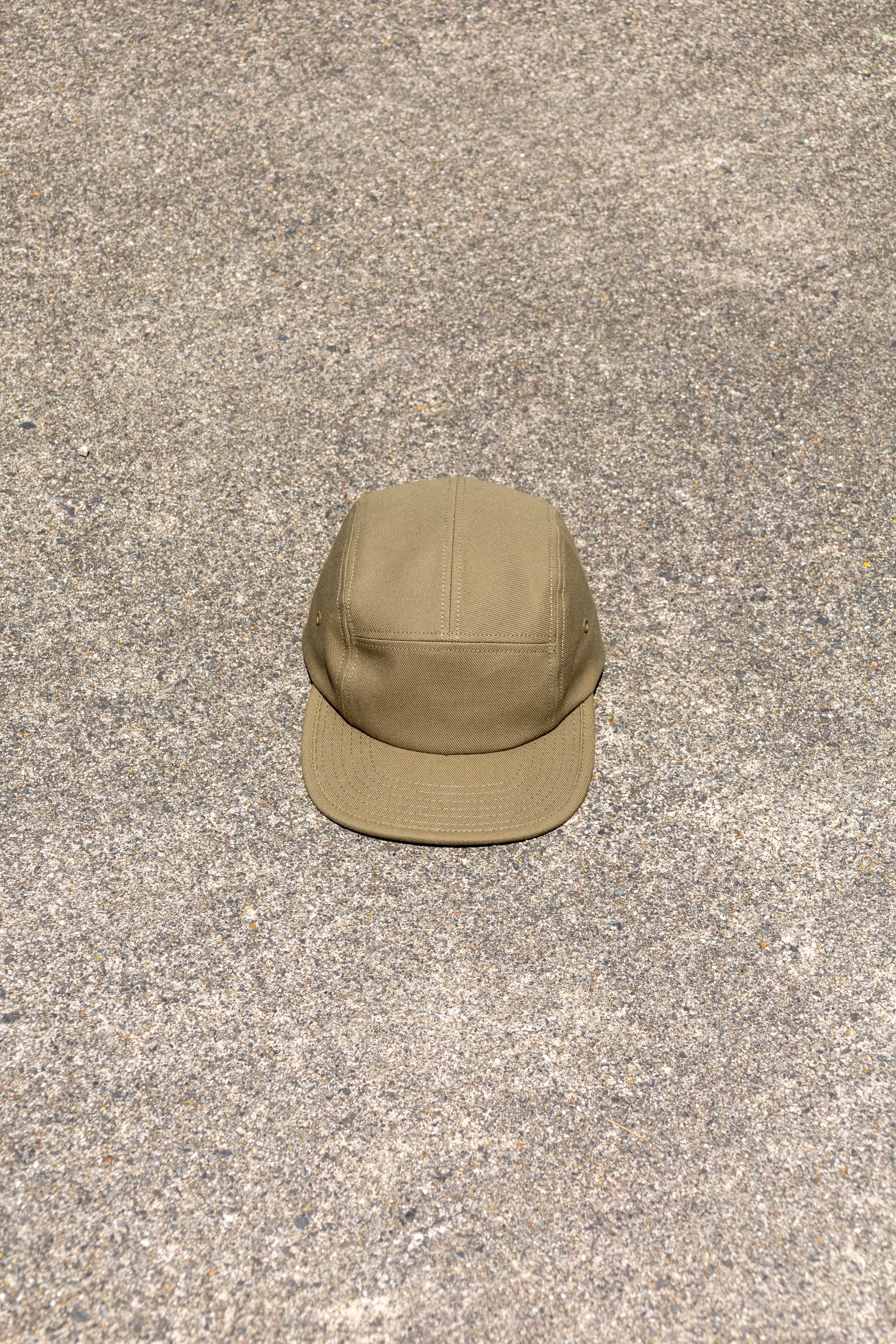 CALM】COTTON SERGE JET CAP（olive） | CALM