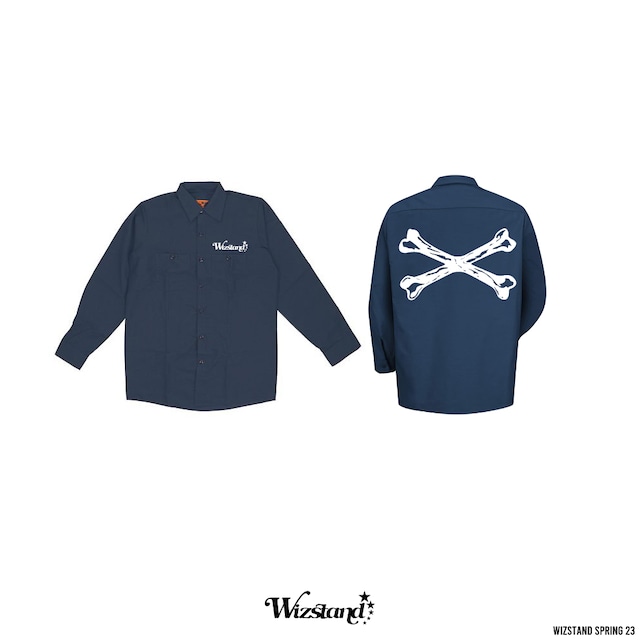 WIZSTAND : INDOMITABLE SPIRIT WORK L/S SHIRT