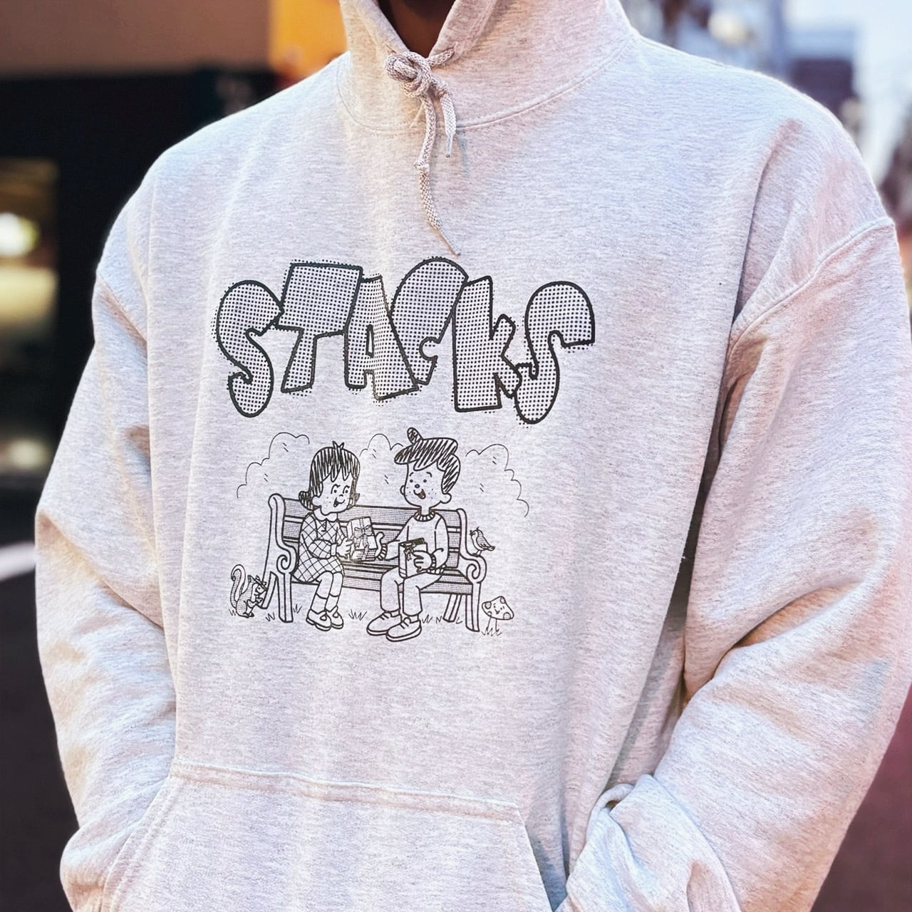 トップス StacksBookstore Stacks Throwup 23 Hoodie stacks / SECTUNO ''THROWUP'' HOODIE -NAVY- | THE NEWAGE CLUB