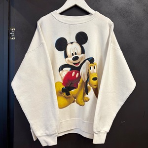 古着 ミッキー スウェット