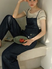 Marée Border Boat Neck Knit F0749