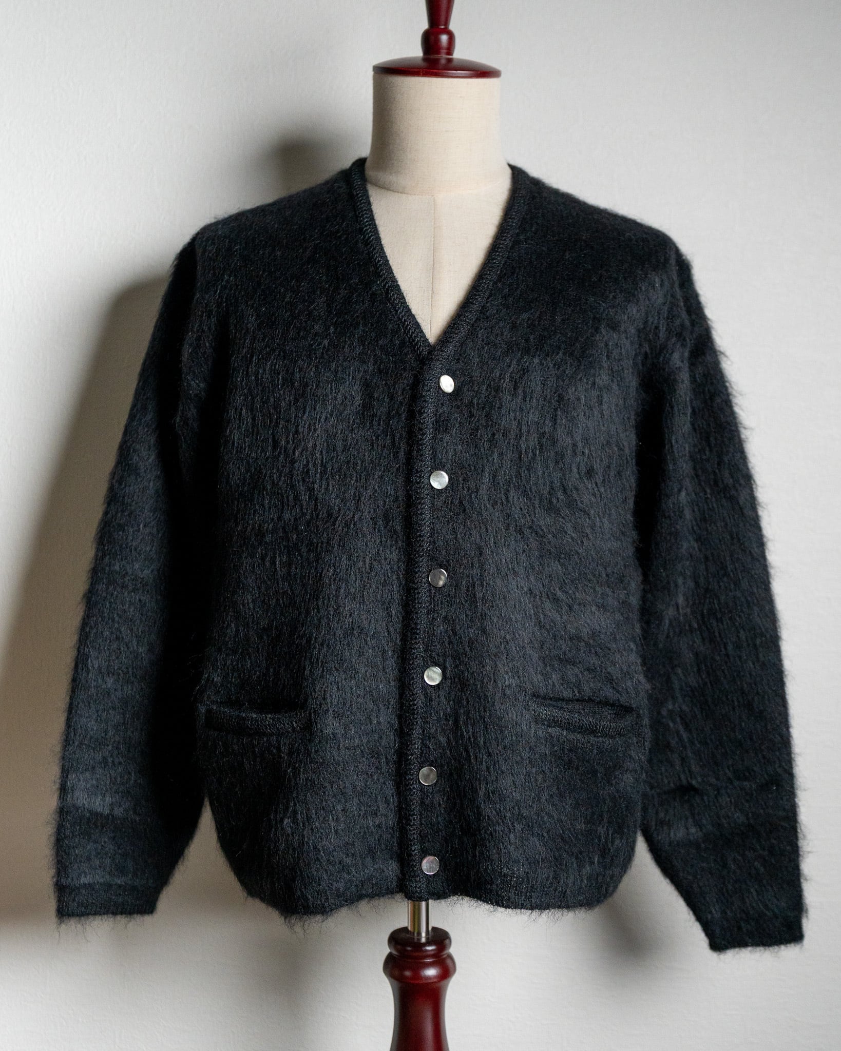 Authentic Reproduction Products®】Shaggy Man™ Mohair Cardigan W Authentic Reproduction Products®】Shaggy Man™ Mohair Cardigan W