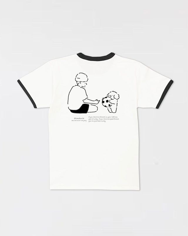 Muck with soccer ball ringer t-shirts