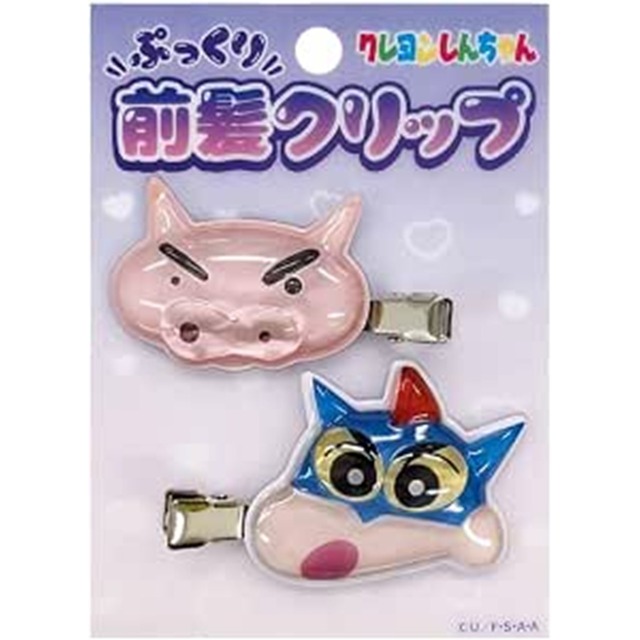 クレヨンしんちゃん立体アクリル前髪クリップK7461F PR(5304878)