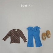 【取寄】SOYBEANフリルフレアパンツ|秋服|韓国子供服| 26/AT