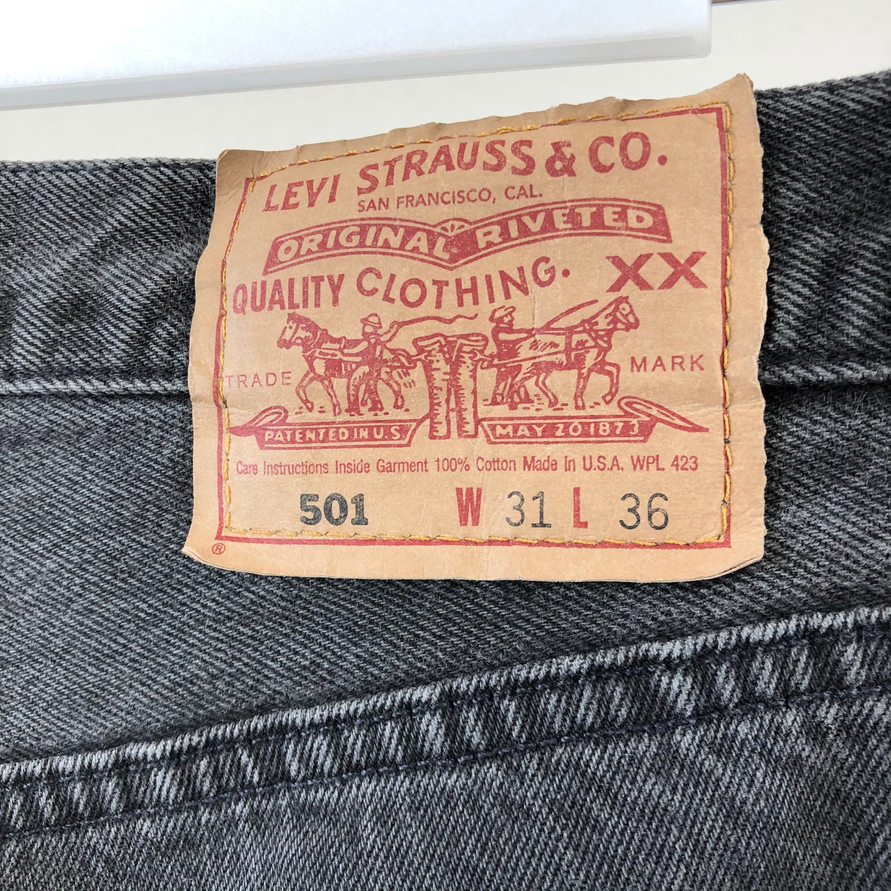 90s LEVIS 501 』 USA製 501-0660 ブラック デニム パンツ USED 90s LEVIS 501 』 USA製 501-0660 ブラック デニム パンツ USED