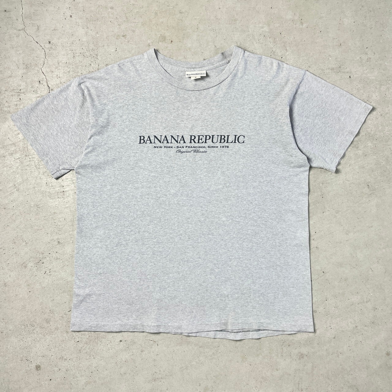 90年代 USA製 BANANA REPUBLIC バナナリパブリック フロントロゴ 