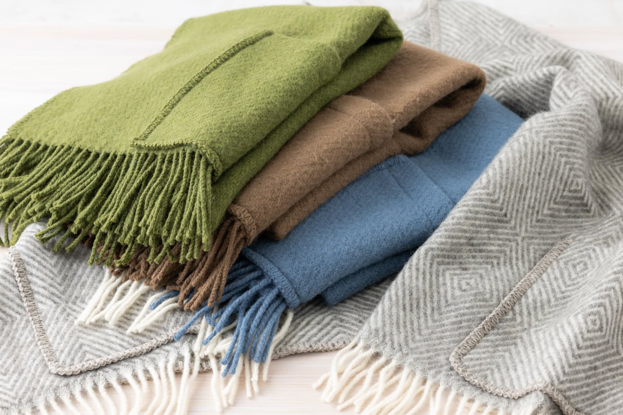 ラプアン カンクリ ポケットショール（5色） | 中村江里子セレクション