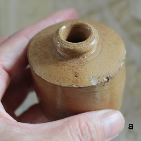 イギリス 陶器のインクボトル・インク瓶（一輪挿し） | Paris6e『パリ