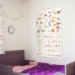 【受注生産】知育のれん　幅85×丈150㎝　11241