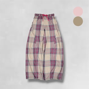 ※予約 バックリボン バレルパンツ / 2色展開【MILK】