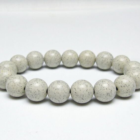 北投石 ブレスレット 12mm 一点物 メール便可 111-50136