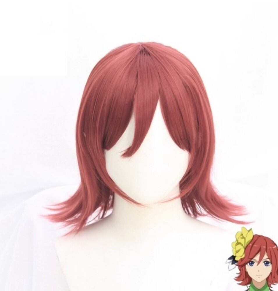 W3554 超時空要塞Δ(マクロスデルタ)要(かなめ)・バッカニア 風 コスチューム コスプレウイッグ+ウイッグネット