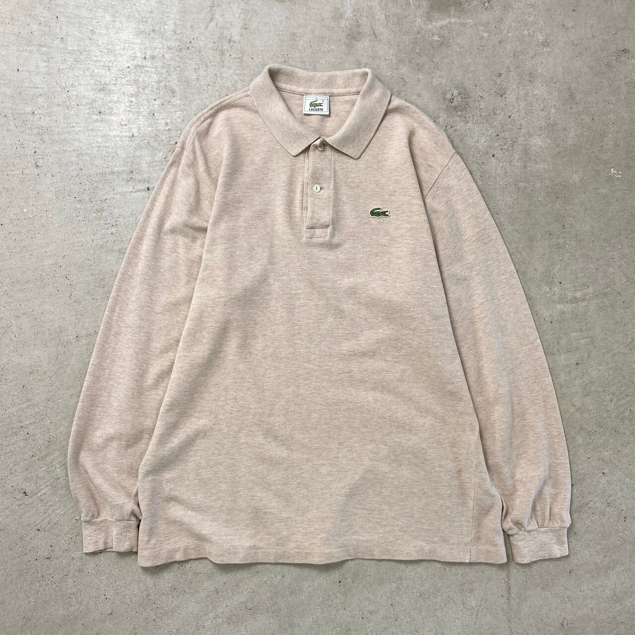 LACOSTE ラコステ 長袖 ポロシャツ メンズM-L相当 レディース 古着