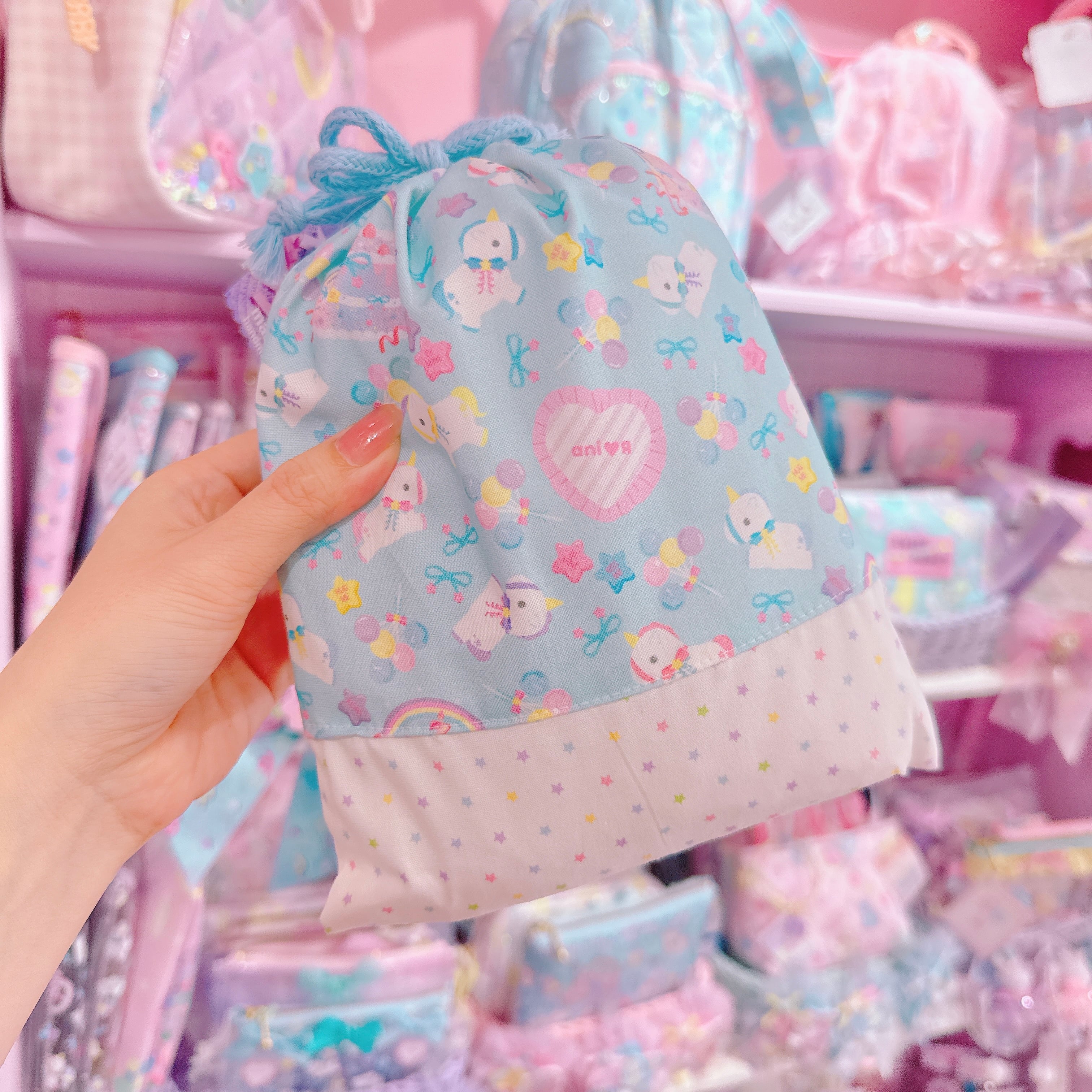 【R15】35-6コップ袋（巾着袋）