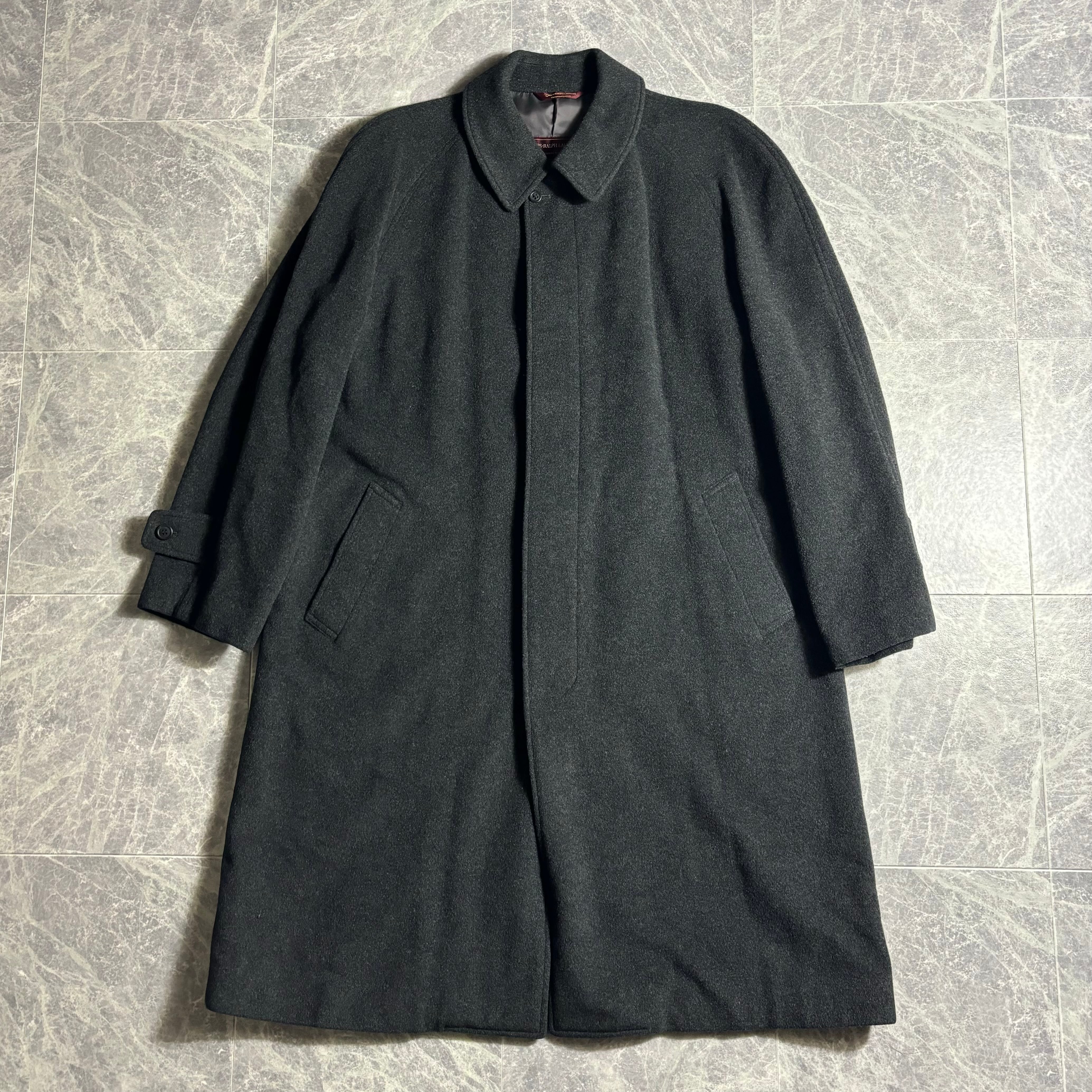 1990s CHAPS Ralph Lauren Long Coat "着丈110センチ超えのカシミヤ混"/ 1990年代 チャップス ラルフローレン ロングコート カシミヤ
